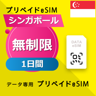 シンガポール 無制限 / 1日間