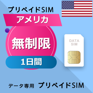 アメリカ 無制限 / 1日間